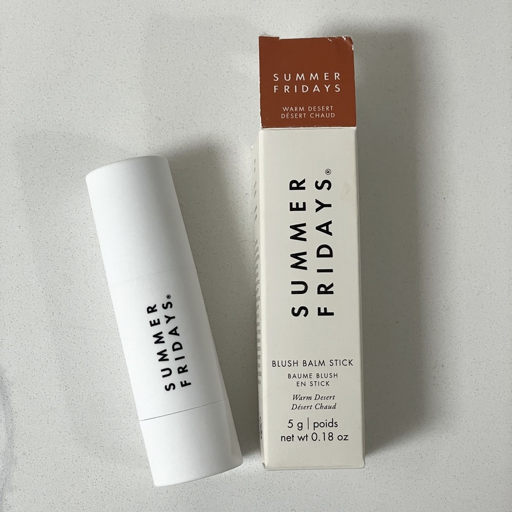 Summer Fridays Blush Balm in Warm Desert